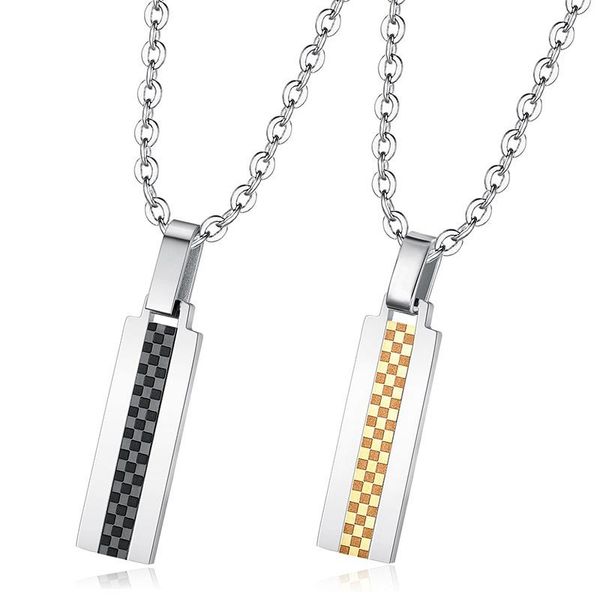 pendant necklaces megin d punk simple personality square stainless steel couple for men women friend fashion design gift jewelry, Silver
pendant necklaces megin d punk simple personality square stainless steel couple for men women friend fashion design gift jewelry, Silver