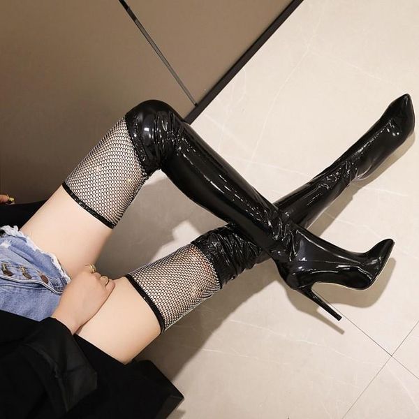 boots women's over knee 2021 autumn and winter elastic thin heels high super long, Black
boots women's over knee 2021 autumn and winter elastic thin heels high super long, Black