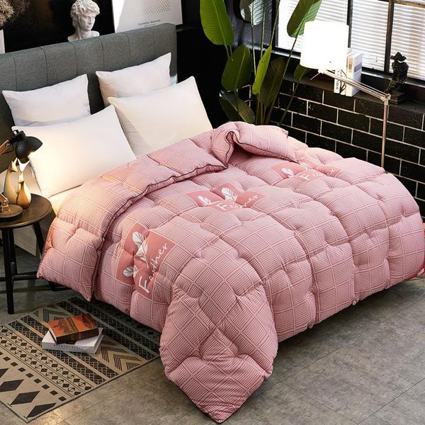 comforters & sets high grade warm duvet winter down velvet quilt thickened comforter king queen twin size print quilts weighted blanket
comforters & sets high grade warm duvet winter down velvet quilt thickened comforter king queen twin size print quilts weighted blanket