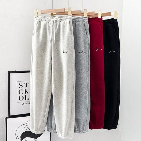 women's pants & capris winter plus fleece sweatpants women joggers korean style wave embroidery black classic female, Black;white
women's pants & capris winter plus fleece sweatpants women joggers korean style wave embroidery black classic female, Black;white