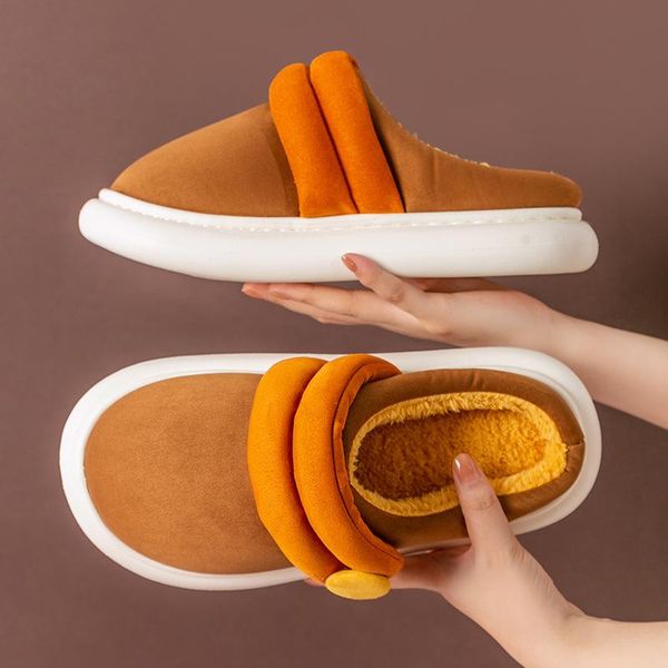 slippers thick heel indoor women's fur slides 2021 fashion winter cotton shoes couple for home platform autumn flip flops, Black
slippers thick heel indoor women's fur slides 2021 fashion winter cotton shoes couple for home platform autumn flip flops, Black