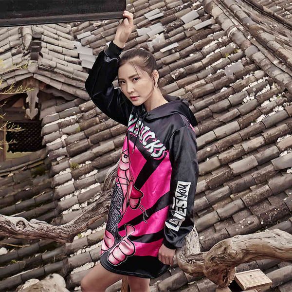 hoodies coat with hood on a tide female mark mid-length tiger jump velvet nightgown autumn and winter-weary dress, Black
hoodies coat with hood on a tide female mark mid-length tiger jump velvet nightgown autumn and winter-weary dress, Black