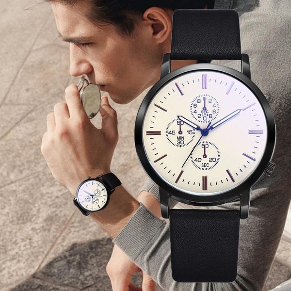 wristwatches mens watches 2021 unobtrusive business simple fashion fake three eyes dial personality watch montre homme, Slivery;brown
wristwatches mens watches 2021 unobtrusive business simple fashion fake three eyes dial personality watch montre homme, Slivery;brown