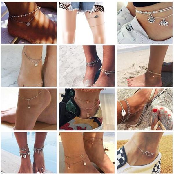 20 styles Summer Beach Turtle Shaped Charm Rope String Anklets For Women Ankle Bracelet Woman Sandals On the Leg Chain Foot Jewelry ALXY02, Red;blue
20 styles Summer Beach Turtle Shaped Charm Rope String Anklets For Women Ankle Bracelet Woman Sandals On the Leg Chain Foot Jewelry ALXY02, Red;blue