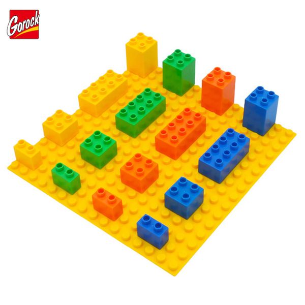3Pieces/LotBig Toys Bricks Base Plate 16*16 Dots 25.5*25.5cm Baseplate DIY Building Blocks Toys For Children Kids Birthday Gifts
3Pieces/LotBig Toys Bricks Base Plate 16*16 Dots 25.5*25.5cm Baseplate DIY Building Blocks Toys For Children Kids Birthday Gifts