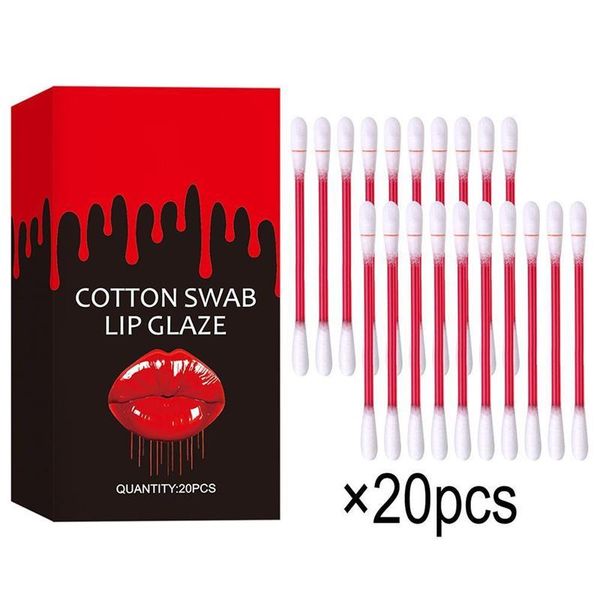 lip gloss 20 pcs/box cotton swab glaze women long lasting moisturizing one-time stick lipstick
lip gloss 20 pcs/box cotton swab glaze women long lasting moisturizing one-time stick lipstick