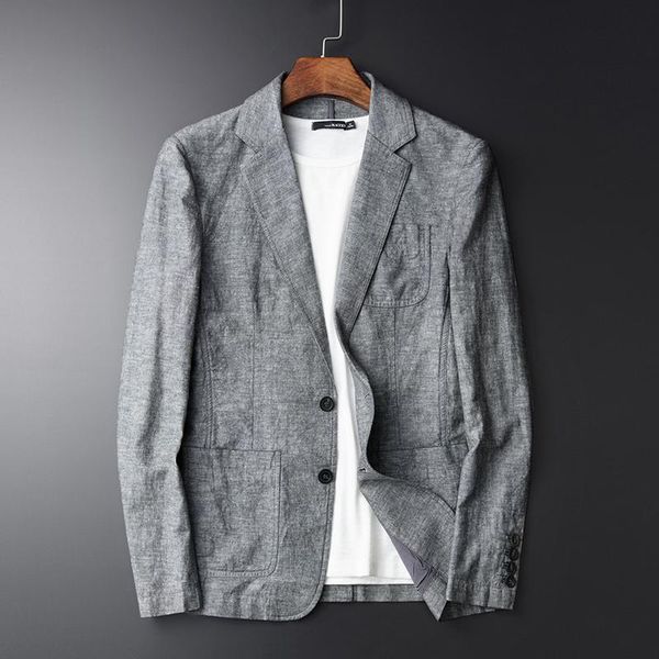 men's suits & blazers arrival blazer young man linen suit jacket autumn casual mianma male single breasted size m xl 2xl 3xl4, White;black
men's suits & blazers arrival blazer young man linen suit jacket autumn casual mianma male single breasted size m xl 2xl 3xl4, White;black