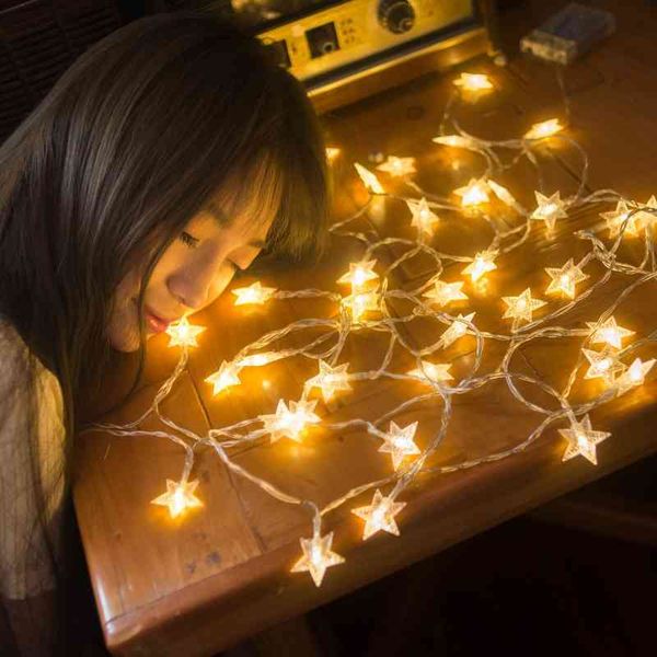 room decoration string shop indoor led children's tent small color flashing all over the sky star art light bulb
room decoration string shop indoor led children's tent small color flashing all over the sky star art light bulb