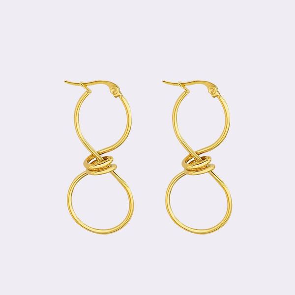 hoop & huggie 2021dainty trendy women earrings stainless steel luck number 8 rope wire gold plated earring for waterproof, Golden;silver
hoop & huggie 2021dainty trendy women earrings stainless steel luck number 8 rope wire gold plated earring for waterproof, Golden;silver
