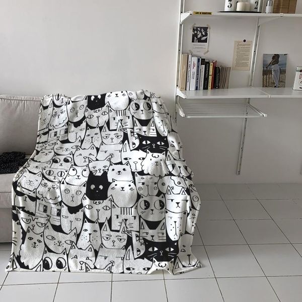 blankets special throw blanket for bed cat cute sketch nap traveling soft flannel children's bedroom bedspreadc
blankets special throw blanket for bed cat cute sketch nap traveling soft flannel children's bedroom bedspreadc