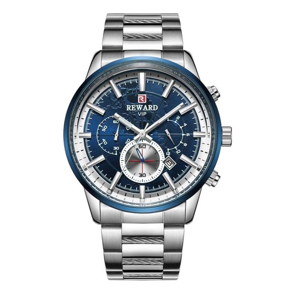 wristwatches reward military sport fashion men watch luxury quartz watches clock stainless steel band jd-rd81005m, Slivery;brown
wristwatches reward military sport fashion men watch luxury quartz watches clock stainless steel band jd-rd81005m, Slivery;brown