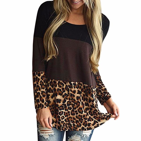 winter auturm womens back lace tunic ladies leopard casual long sleeve t-shirts plus size women clothing camiseta mujer, White
winter auturm womens back lace tunic ladies leopard casual long sleeve t-shirts plus size women clothing camiseta mujer, White