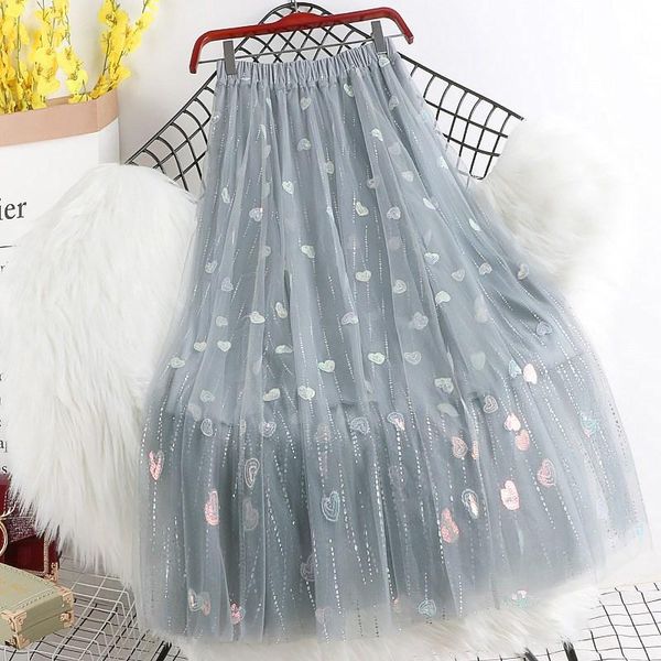 summer elastic high waist slimming love mesh skirt casual all-match simple women a-line long tide skirts, Black
summer elastic high waist slimming love mesh skirt casual all-match simple women a-line long tide skirts, Black