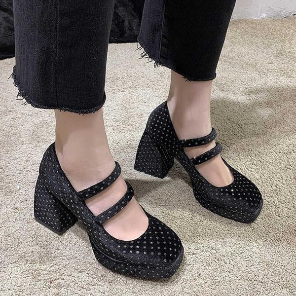 dress shoes retro square toe mary janes platform woman double buckle high-heeled black gothic chunky heels pumps
dress shoes retro square toe mary janes platform woman double buckle high-heeled black gothic chunky heels pumps