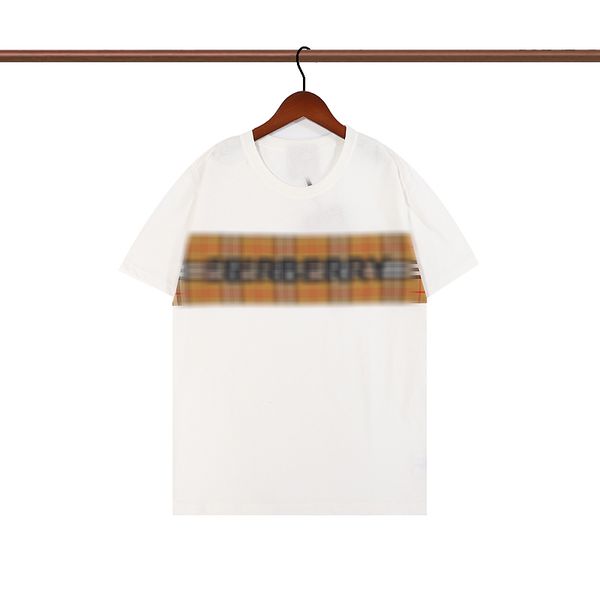 luxurys designers clothing summer short sleeve fashion t shirt cotton casual short-sleeved white black gray stylish casual
