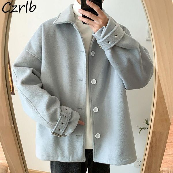 women's wool & blends women solid fashion korean style drop-shoulder outwear female streetwear harajuku cozy design baggy all-match i, Black
women's wool & blends women solid fashion korean style drop-shoulder outwear female streetwear harajuku cozy design baggy all-match i, Black