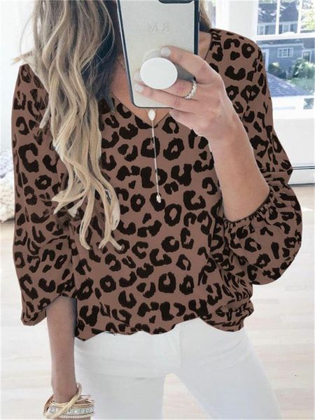 Women's T-Shirt Leopard Print Women Tshirt Casual Harajuku Loose Lantern Sleeve Tops Tees Summer Fashion V-neck Long T Shirts KQPD, White
Women's T-Shirt Leopard Print Women Tshirt Casual Harajuku Loose Lantern Sleeve Tops Tees Summer Fashion V-neck Long T Shirts KQPD, White