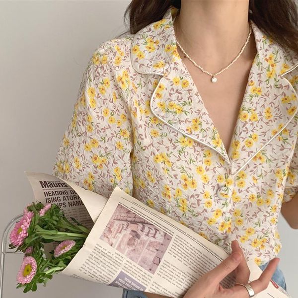 women's blouses & shirts chic little pure and fresh sweet lapel edge single-breasted loose floral hubble-bubble sleeve shirt jacket fem, White
women's blouses & shirts chic little pure and fresh sweet lapel edge single-breasted loose floral hubble-bubble sleeve shirt jacket fem, White