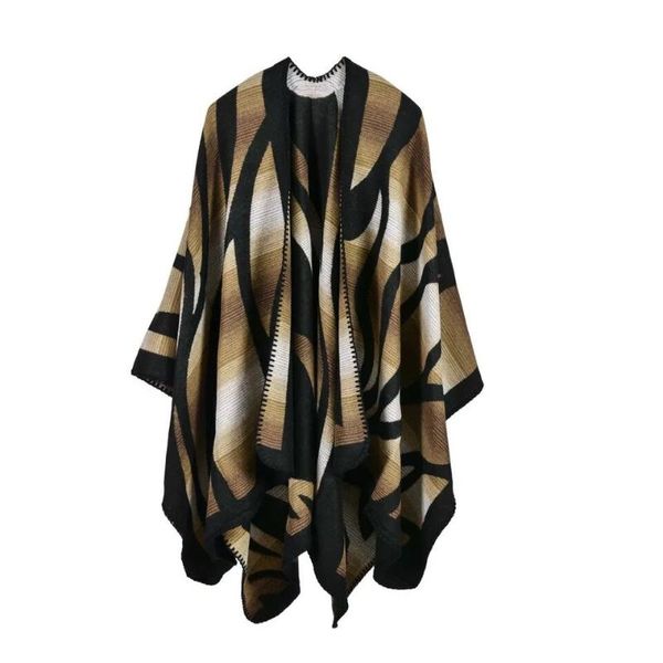 scarves 2021 winter women's cashmere feel ponchos and capes female fashion pashmina ladies shawl cape blanket stole ll190549, Blue;gray
scarves 2021 winter women's cashmere feel ponchos and capes female fashion pashmina ladies shawl cape blanket stole ll190549, Blue;gray
