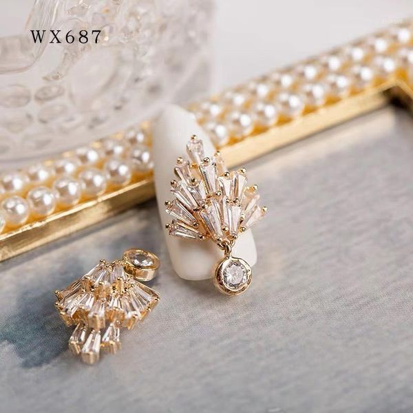 5pcs sale zircon drill metal nail art decorations 3d alloy accessories japanese series1, Silver;gold
5pcs sale zircon drill metal nail art decorations 3d alloy accessories japanese series1, Silver;gold