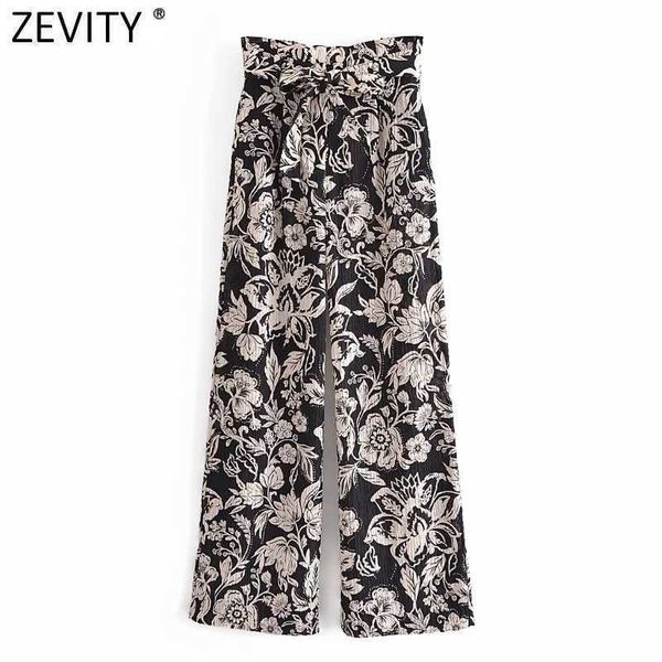 zevity women vintage totem flower printing high waist bow tied paper pants retro female zipper fly chic long trousers p1032 210603, Black;white
zevity women vintage totem flower printing high waist bow tied paper pants retro female zipper fly chic long trousers p1032 210603, Black;white