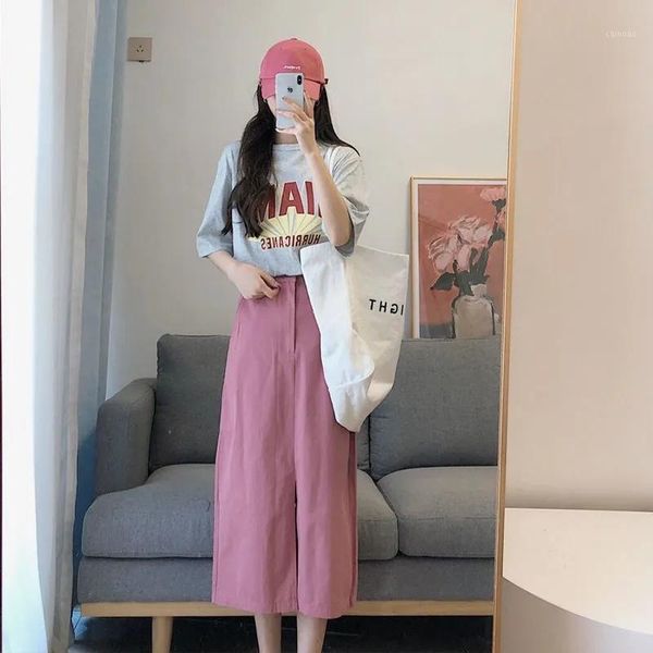 skirts korean women pink high waist long denim skirt t-shirt sets harajuku a-line split midi female streetwear, Black
skirts korean women pink high waist long denim skirt t-shirt sets harajuku a-line split midi female streetwear, Black