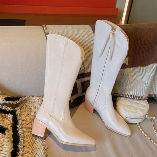 Size 33-40 Mid Calf Boots For Women Shoes Chunky High Heels Western Boots Fashion Outdoor Winter Female Footwear, Black
Size 33-40 Mid Calf Boots For Women Shoes Chunky High Heels Western Boots Fashion Outdoor Winter Female Footwear, Black