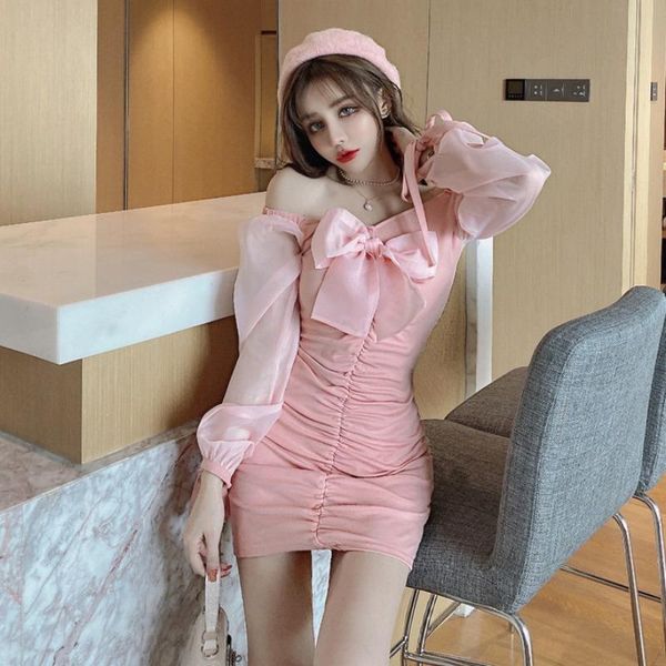 casual dresses party slash neck off shoulder mini-dress bandage bodycon fashion brand women's clothing long sleeve vestido, Black;gray
casual dresses party slash neck off shoulder mini-dress bandage bodycon fashion brand women's clothing long sleeve vestido, Black;gray