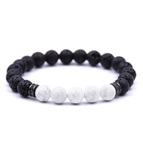 beaded, strands 2021 natural stone volcanic lava bracelet 8mm bead seven chakra ladies men fitness barbell jewelry pulseras, Black
beaded, strands 2021 natural stone volcanic lava bracelet 8mm bead seven chakra ladies men fitness barbell jewelry pulseras, Black