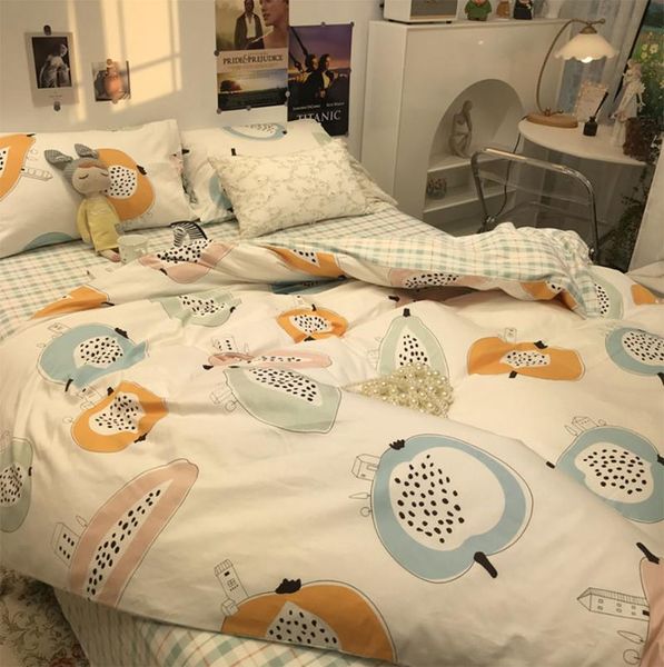 bedding sets colorful cartoon fruit set kid teen,design cotton twin full king home textile bed sheet pillow case quilt cover
bedding sets colorful cartoon fruit set kid teen,design cotton twin full king home textile bed sheet pillow case quilt cover