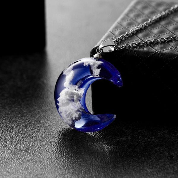 pendant necklaces nature blue sky white cloud resin transparent ladies necklace jewelry elegant everyday versatile for women gift, Silver
pendant necklaces nature blue sky white cloud resin transparent ladies necklace jewelry elegant everyday versatile for women gift, Silver