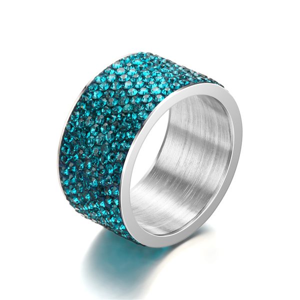 luxury design 925 silver plated 12mm width full diamand finger ring for wholesale
luxury design 925 silver plated 12mm width full diamand finger ring for wholesale