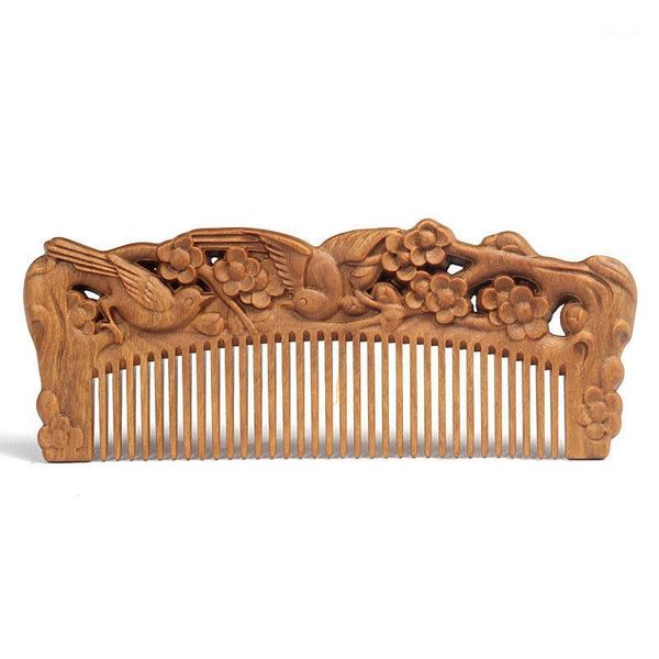 hand-carved sandalwood craft comb for hair professional massage combs brush styling tools gift healthy1, Silver
hand-carved sandalwood craft comb for hair professional massage combs brush styling tools gift healthy1, Silver