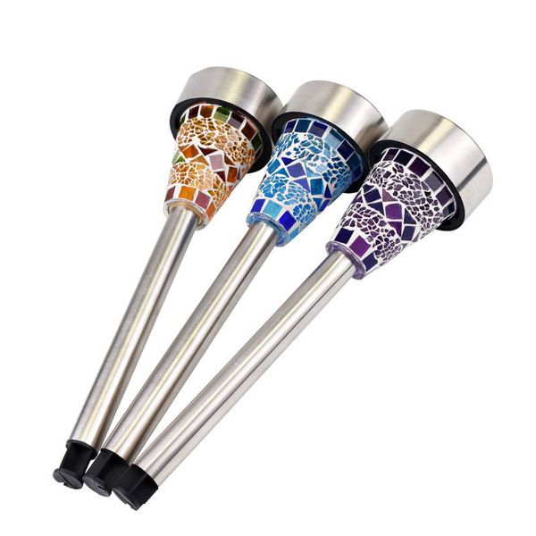 solar mosaic lawn lamps, multicolor led light, customizable ground insertion landscape lights
solar mosaic lawn lamps, multicolor led light, customizable ground insertion landscape lights