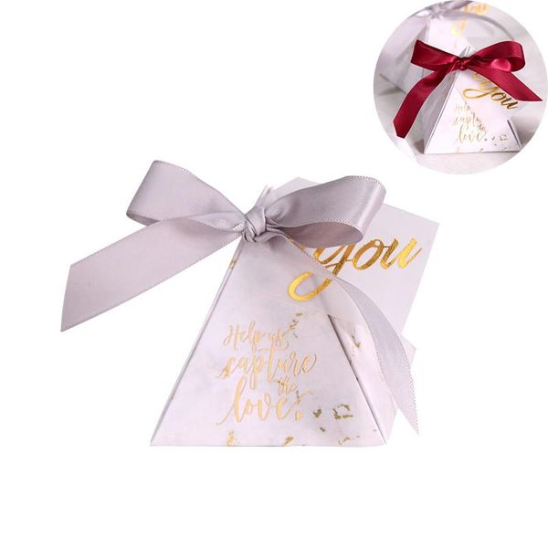 gift wrap 10pcs triangular pyramid candy box chocolate sweets packaging paper bags wedding favours party supplies
gift wrap 10pcs triangular pyramid candy box chocolate sweets packaging paper bags wedding favours party supplies