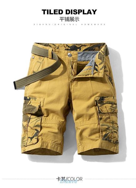 men's shorts 2021 summer camouflage tactical cargo men khaki jogger military cotton casual loose, White;black
men's shorts 2021 summer camouflage tactical cargo men khaki jogger military cotton casual loose, White;black