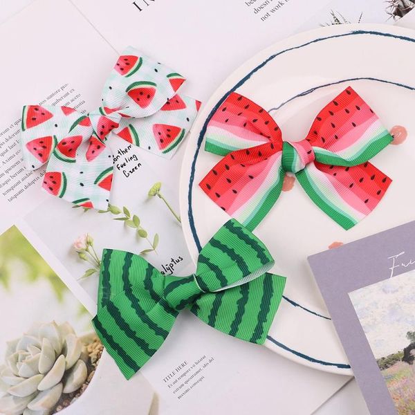 hair accessories 4.2inches summer watermelon printing bows clip for kids girls ribbon bowknot baby hairpins barrettes, Slivery;white
hair accessories 4.2inches summer watermelon printing bows clip for kids girls ribbon bowknot baby hairpins barrettes, Slivery;white
