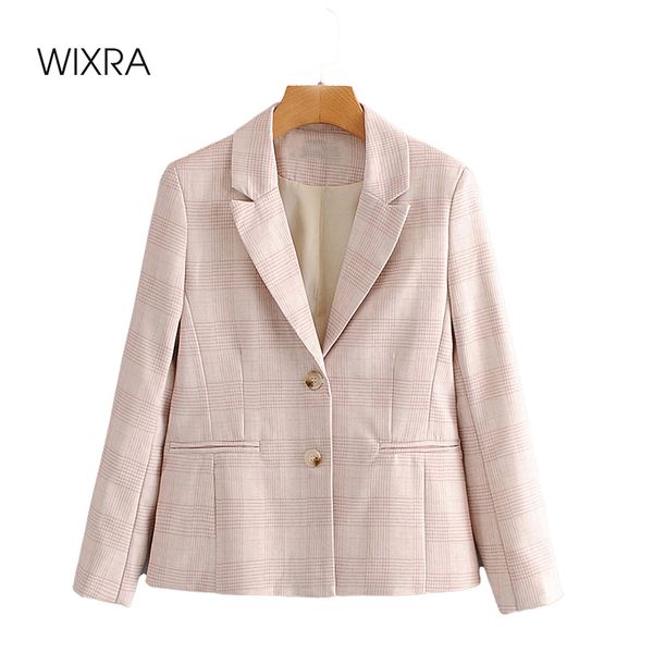wixra women's blazer jackets spring autumn sweet casual plaid single breasted long sleeve coat outerwear 210419, White;black
wixra women's blazer jackets spring autumn sweet casual plaid single breasted long sleeve coat outerwear 210419, White;black
