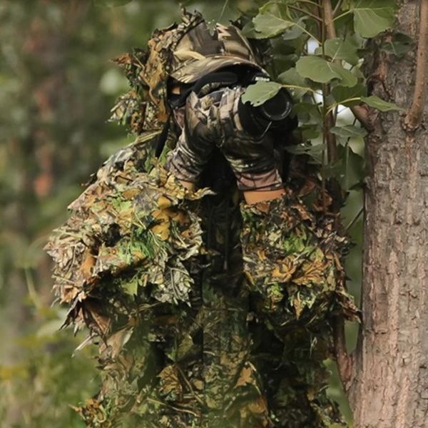 camouflage 3d forest hunting suit hidden costume geely tactical uniform woodland sniper sets, Camo
camouflage 3d forest hunting suit hidden costume geely tactical uniform woodland sniper sets, Camo