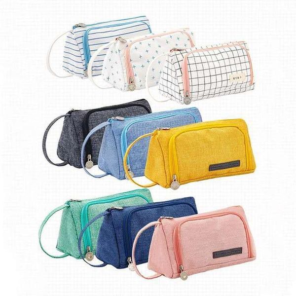 pencil bags large capacity case canvas cases kawaii dot fashion for women school stationery bag
pencil bags large capacity case canvas cases kawaii dot fashion for women school stationery bag