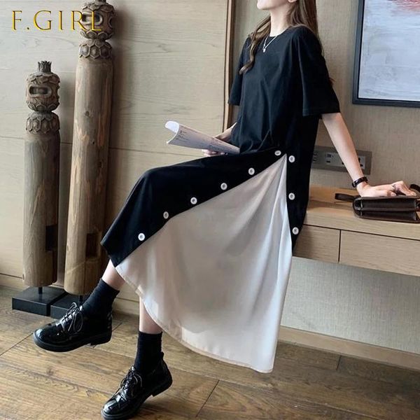 casual dresses long korean dress loose designer women puff sleeve y2k 2021 summer one-piece ladies office party clothes chic, Black;gray
casual dresses long korean dress loose designer women puff sleeve y2k 2021 summer one-piece ladies office party clothes chic, Black;gray