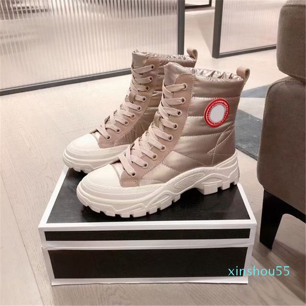 designer quality winter women's boots fashion down jacket fabric wool inner warm boot retro designer shoes snow boot's thick soled, Black
designer quality winter women's boots fashion down jacket fabric wool inner warm boot retro designer shoes snow boot's thick soled, Black