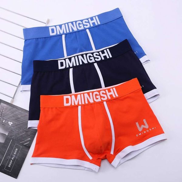 men's underwear men's boxer breathable cotton personality trend student youth, Black;white
men's underwear men's boxer breathable cotton personality trend student youth, Black;white
