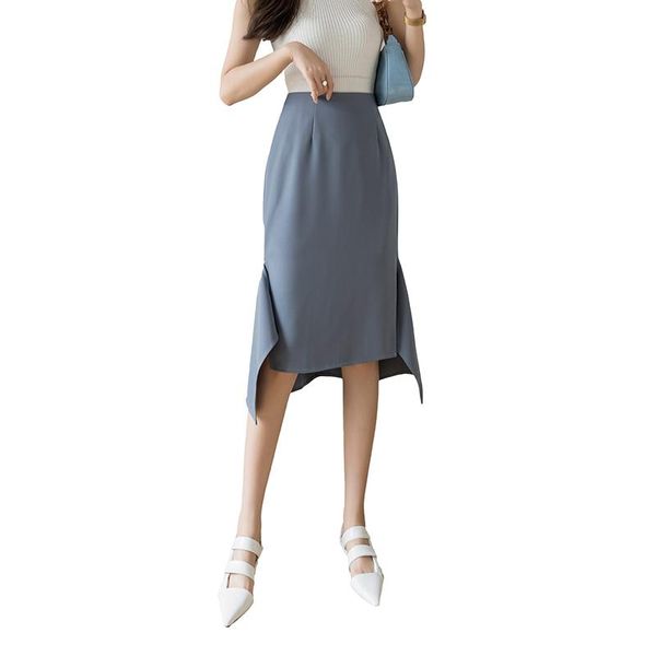 skirts real s 2021 spring summer high waist side split fashion bag hip skirt urban temperament fishtail, Black
skirts real s 2021 spring summer high waist side split fashion bag hip skirt urban temperament fishtail, Black