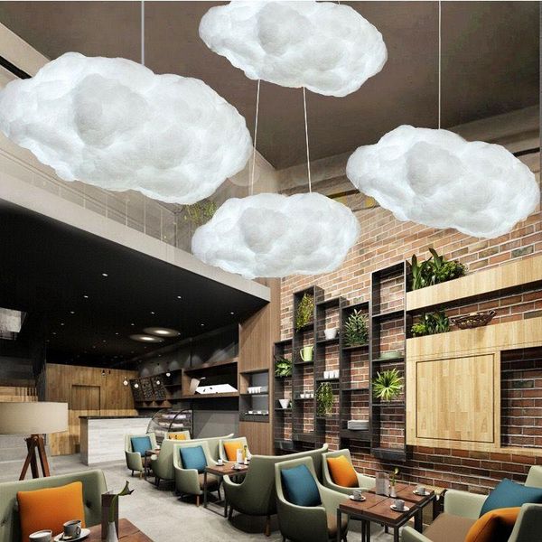 pendant lamps creative cloud chandelier light silk cotton modern bar living room children's home decoration
pendant lamps creative cloud chandelier light silk cotton modern bar living room children's home decoration