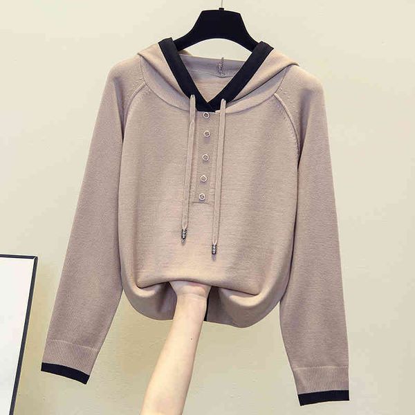 women's hoodies & sweatshirts spring clothes sweatshirt women knitwear harajuku hoodie loose long sleeve fashion hooded pullover, Black
women's hoodies & sweatshirts spring clothes sweatshirt women knitwear harajuku hoodie loose long sleeve fashion hooded pullover, Black