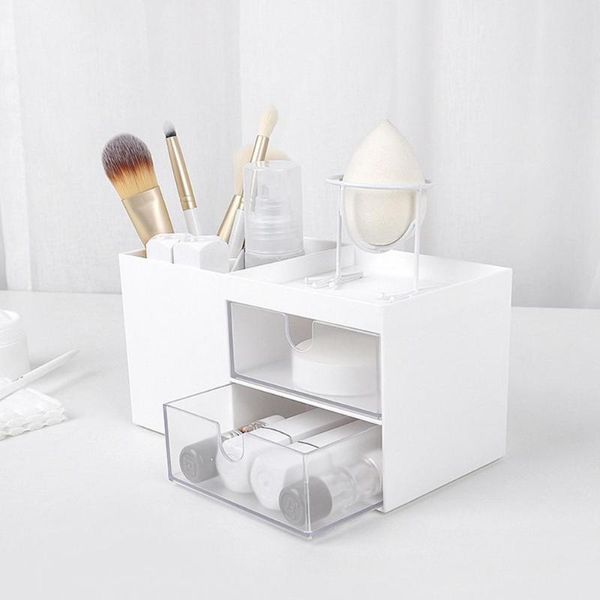 bathroom storage & organization plastic cosmetic box makeup organizer transparent drawer brush holder
bathroom storage & organization plastic cosmetic box makeup organizer transparent drawer brush holder