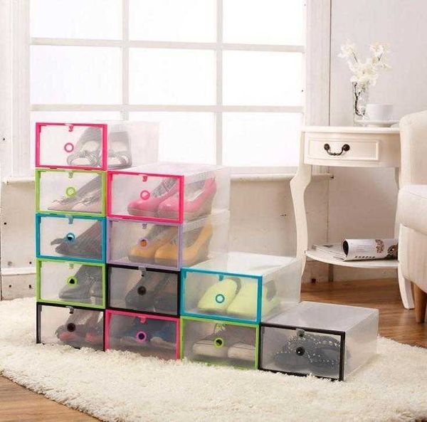 100pcs transparent shoes box rectangle pp shoes organizer home storage plastic storage box living room drawer wholesale
100pcs transparent shoes box rectangle pp shoes organizer home storage plastic storage box living room drawer wholesale