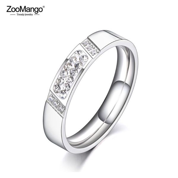 wedding rings zoomango trendy titanium stainless steel clay rhinestone ring original design cz crystal jewelry for women zr20054, Slivery;golden
wedding rings zoomango trendy titanium stainless steel clay rhinestone ring original design cz crystal jewelry for women zr20054, Slivery;golden