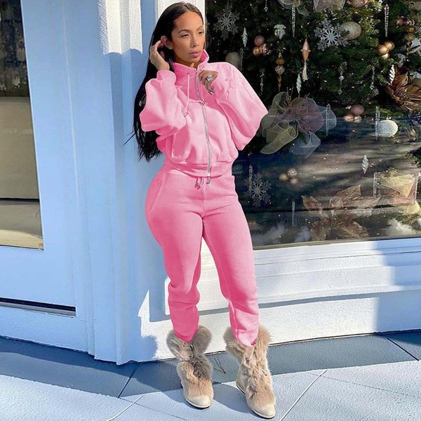women's two piece pants women plush warm thicken hoodies tracksuits autumn winter long sleeve zip sweatshirt and sporty jogger sweatpan, White
women's two piece pants women plush warm thicken hoodies tracksuits autumn winter long sleeve zip sweatshirt and sporty jogger sweatpan, White